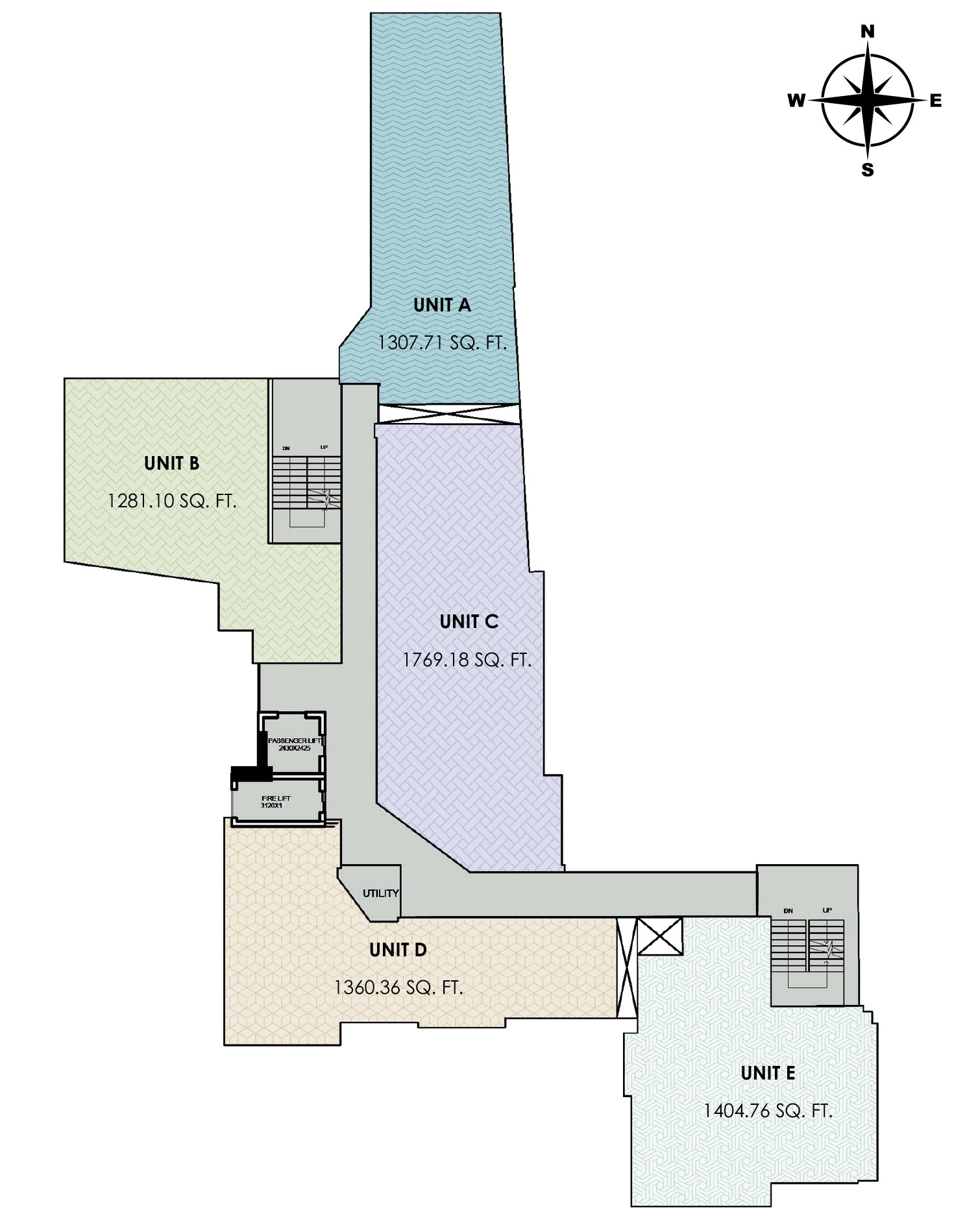 API Infra Phase I Master Floor Plan Layout